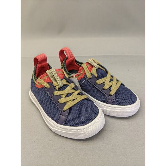 Lacoste Unisex-Child Infant's La Piquee Sneaker Navy/Red, 5.5 - Picture 7 of 9